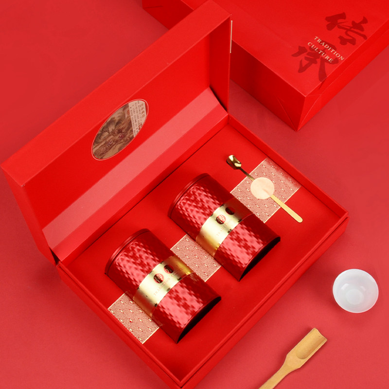 红茶绿茶高档硬盒空盒包装盒礼盒图片