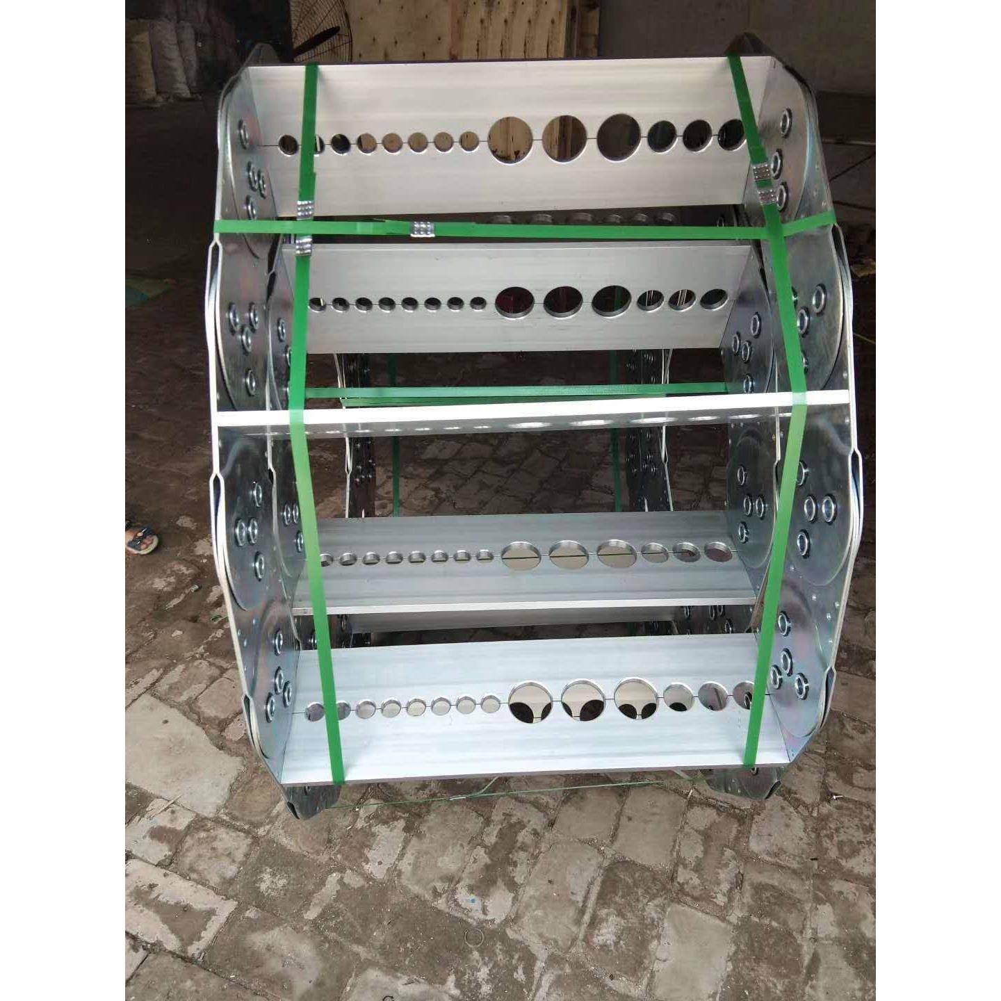 华德推荐：华德牌钢铝拖链/钢制拖链-可定/做,价格优图片