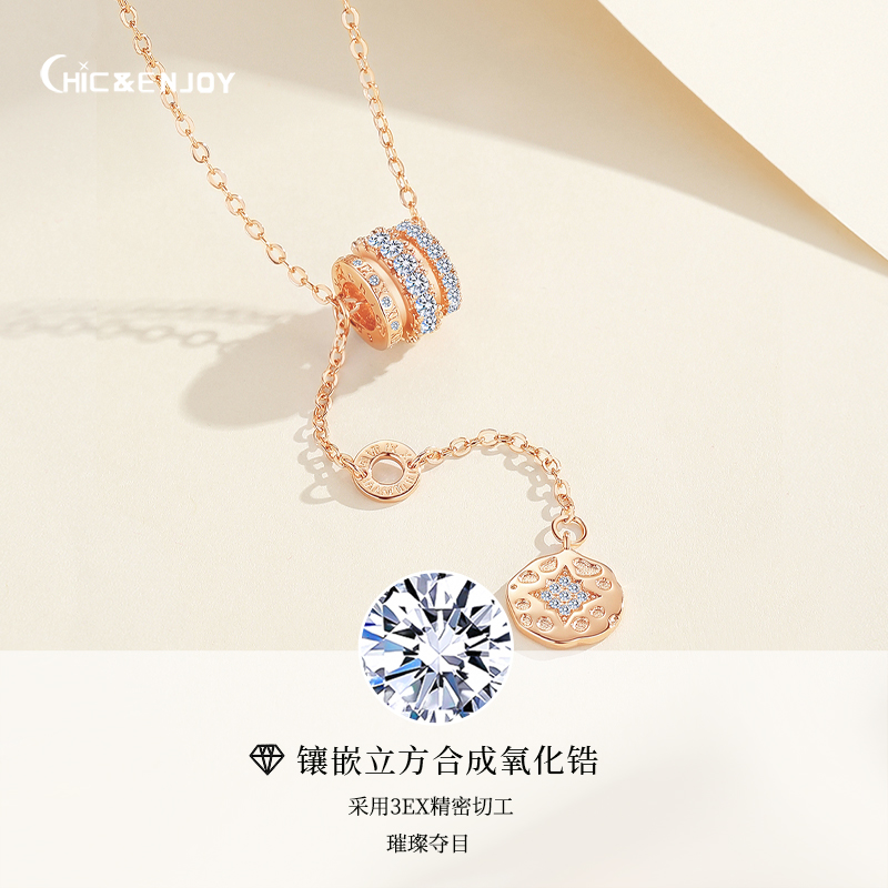 轻奢高级感小众毛衣项链