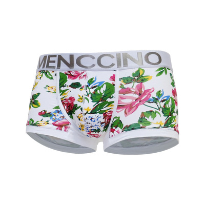 menccino男士低腰内裤U凸印花