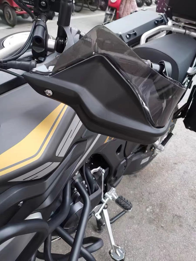 适用凯越525x 500x 400x改装摩托车护手 车把加高片 手把挡风罩