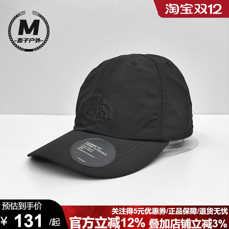 TheNorthFace北面户外帽子男女2025春夏遮阳鸭舌帽运动棒球帽8CQ1