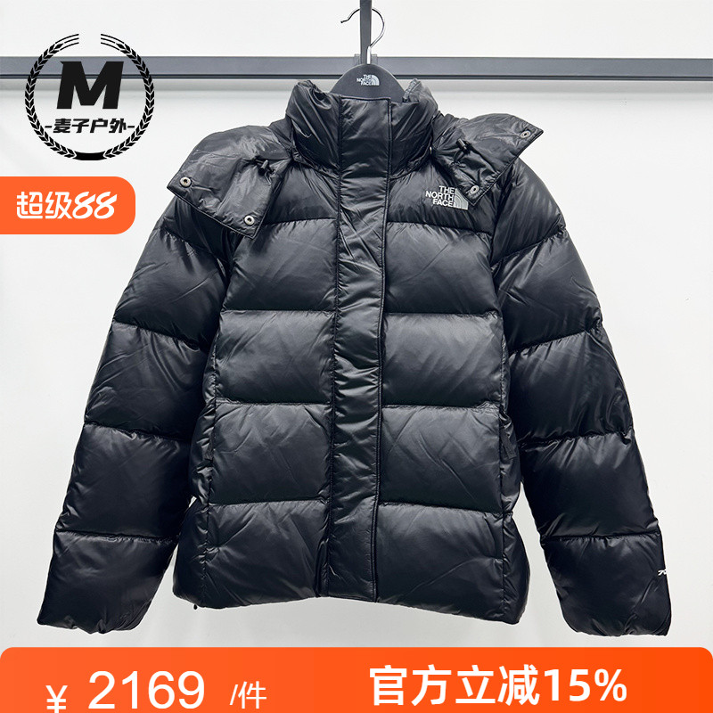 北面25秋冬新款鹅绒服女士防泼水