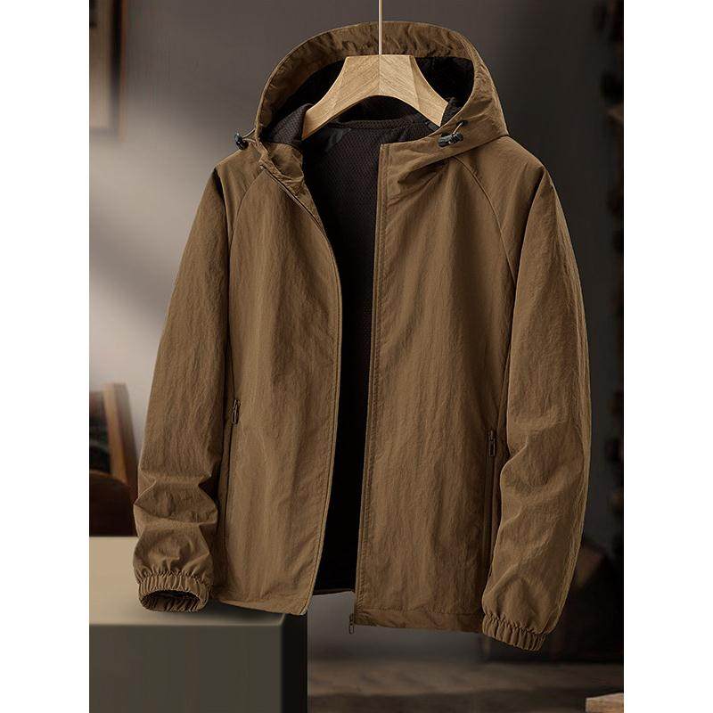 Mostarsea~秋季轻薄夹克透气户外登山服男连帽工装外套防水冲锋衣,男装,大码上装,淘宝优惠券,粉丝福利购,淘宝优惠卷