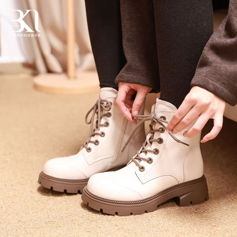 BAKERLOO经典系带低帮马丁靴JY226