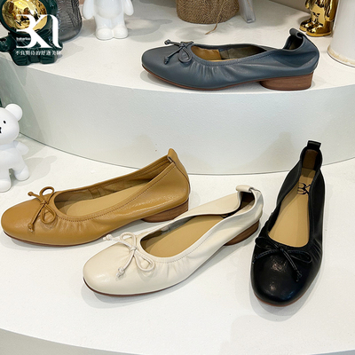 BAKERLOO低跟女鞋舒适羊皮