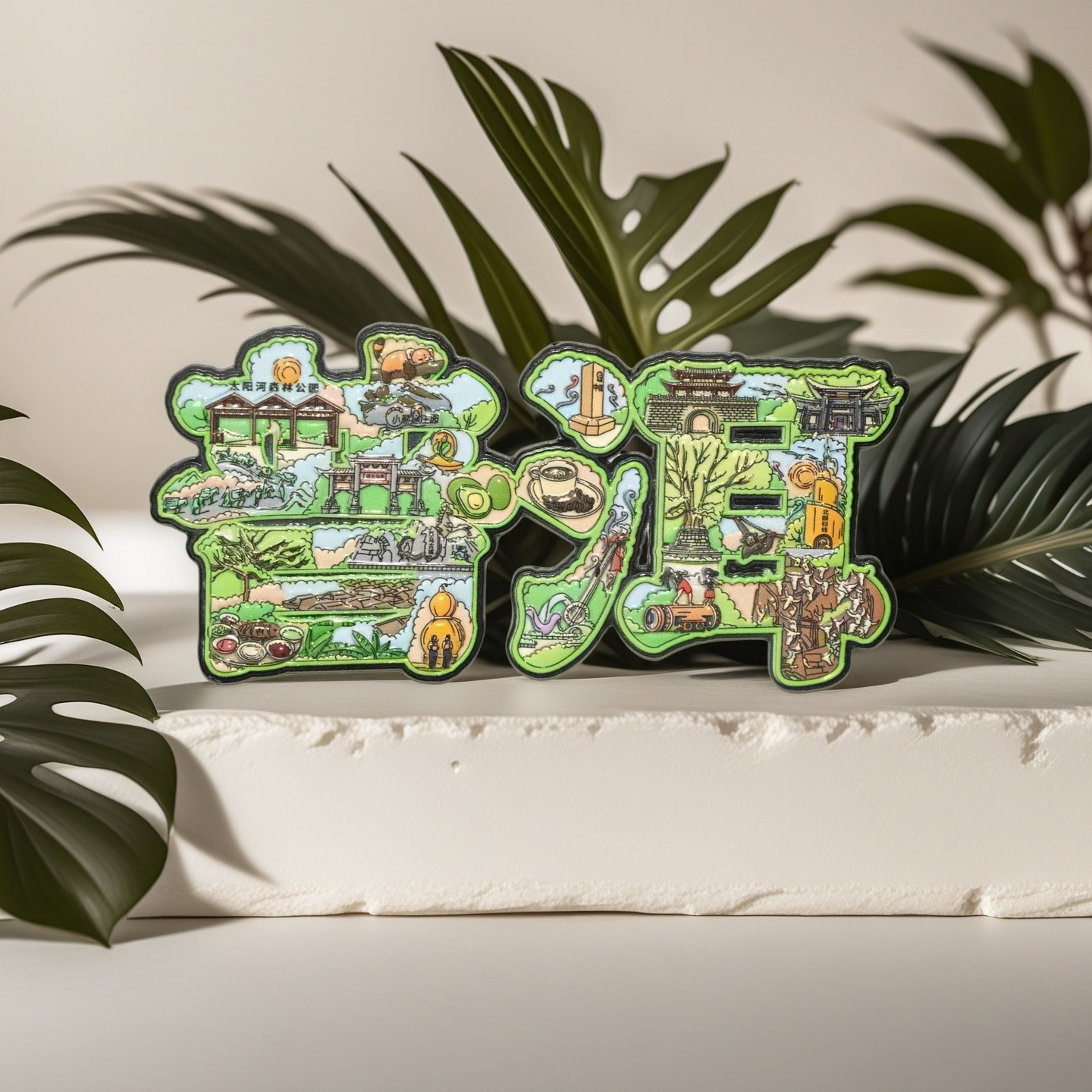 新款普洱字绘冰箱贴-普洱冰箱贴,节庆用品/礼品,文化创意冰箱贴,淘宝优惠券,粉丝福利购,淘宝优惠卷