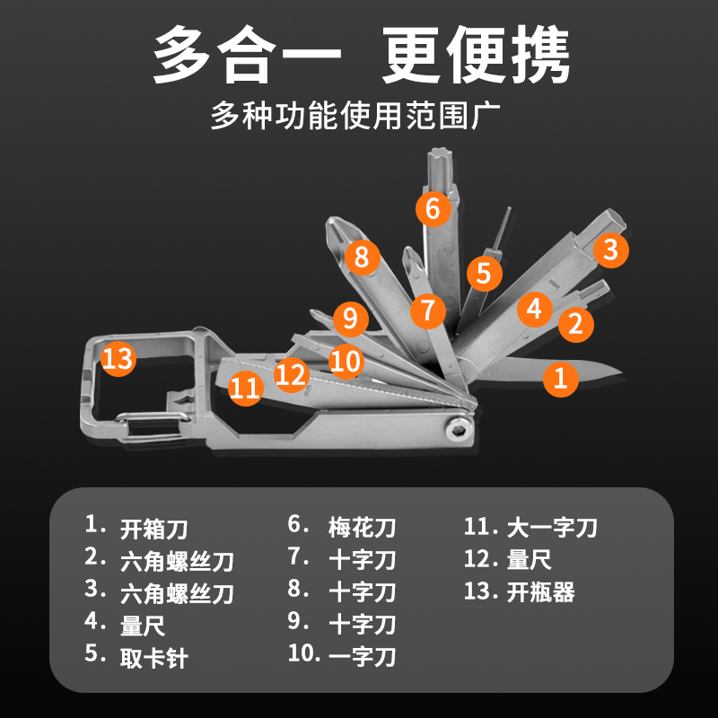 摄影EDC小工具多功能手机取卡针