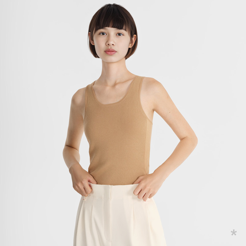 小着暖冬 HB20 咖啡色精细羊毛针织背心,女装/女士精品,毛针织衫,淘宝优惠券,粉丝福利购,淘宝优惠卷