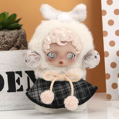 泡泡玛特sp光织园系列胧雾娃衣偷偷栗子搪胶花生换装娃衣3代娃衣