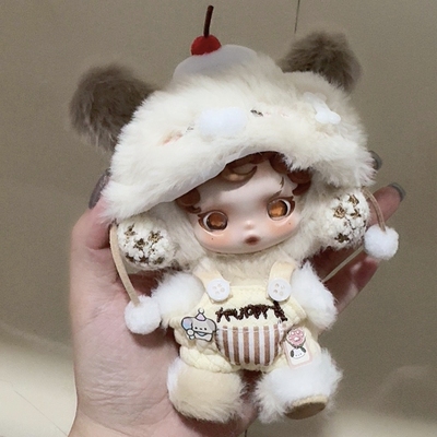 sp光织园着痕可爱套装娃衣玩偶服冬日乐章自嘲熊换装娃衣泡泡玛特