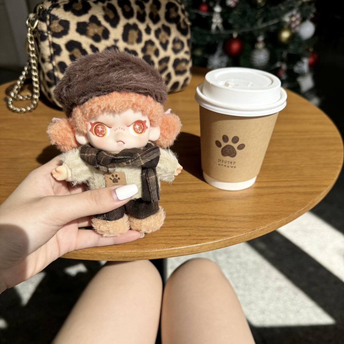 大表姐DORA自在系列茸茸动物所盲盒搪胶公仔挂件衣服着替娃衣套装图片