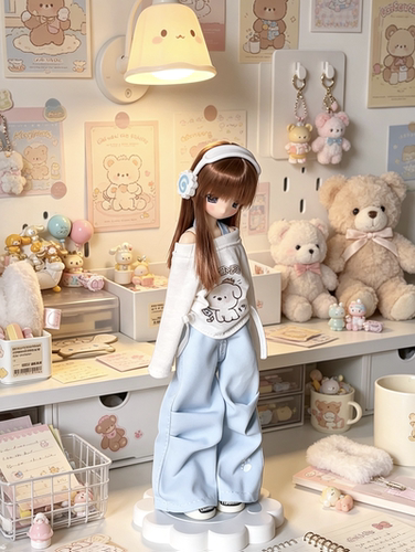 Ob22/24特六bjd娃衣清新小调套装Azone混合天使米甜四可穿衣服