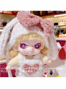新款 DORA自在系列大表姐猫咪重拳搪胶Kitty娃衣15cm毛绒衣服着替
