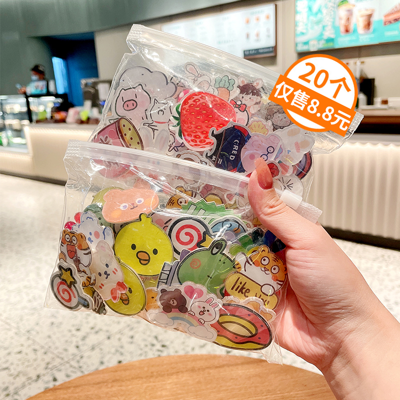 日系卡通胸针ins个性少女书包