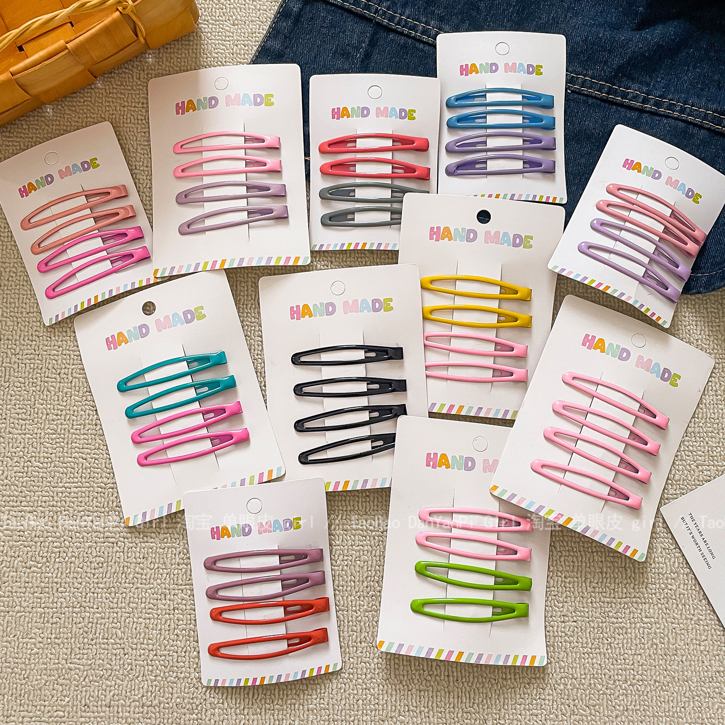 小孩子的漂亮发夹儿童女宝宝