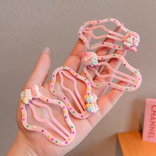 儿童云朵发夹卡通小马宝莉刘海夹