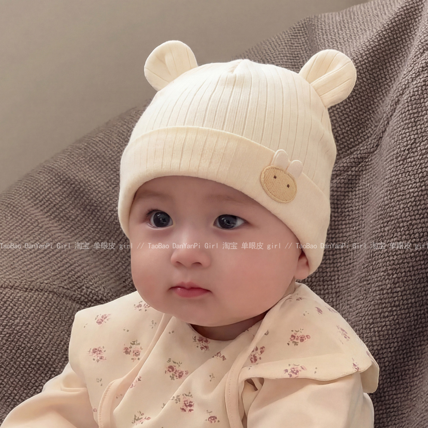 宝宝初生胎帽新生婴幼儿a类棉春夏薄款透气0到6个月2026新款男女