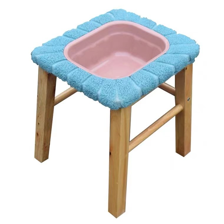 初芬坐便椅移动马桶老年人孕妇残疾上厕所家用老人实木坐便凳大便