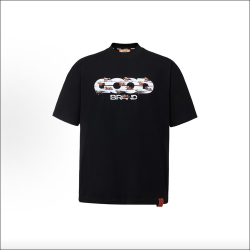GOODBRAND 马年限定系列 M26SS 马年植绒刺绣赛马时尚短袖
