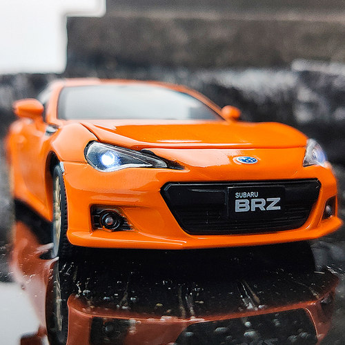 brz轿跑合金车模斯巴鲁
