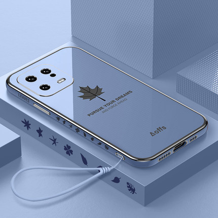 适用小米13手机壳MI13pro新款M13保护硅胶套全包防摔MIUI十三por高级感pr0软p专用男xiaomi带挂绳peo女的外壳