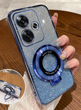 适用红米Note12R手机壳小米redmi12RPro新款redminote保护套5G透明硅胶23076RA4BC防摔全包125女带支架后外壳