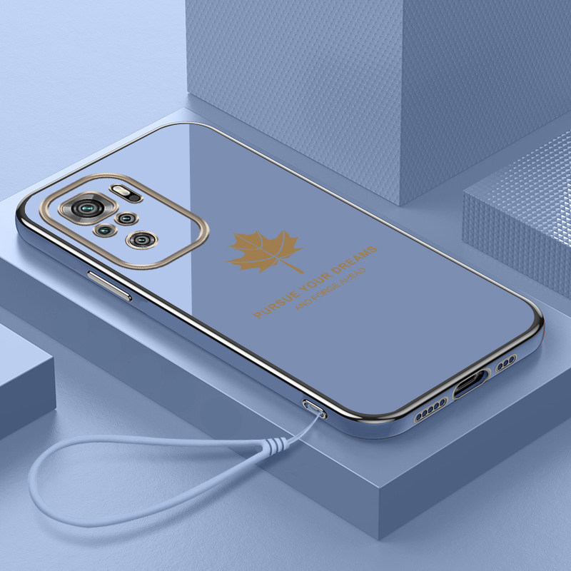 适用红米note10s硅胶壳送钢化膜