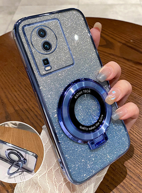 适用iQOONeo7竞速版手机壳iqooNeo7se新款es透明硅胶vivo防摔全包iq00Neo带支架iqoo女ipoo高级感vivoNeo套iq