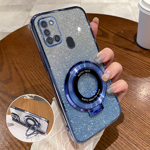 适用三星A21s防摔软手机壳钢化膜