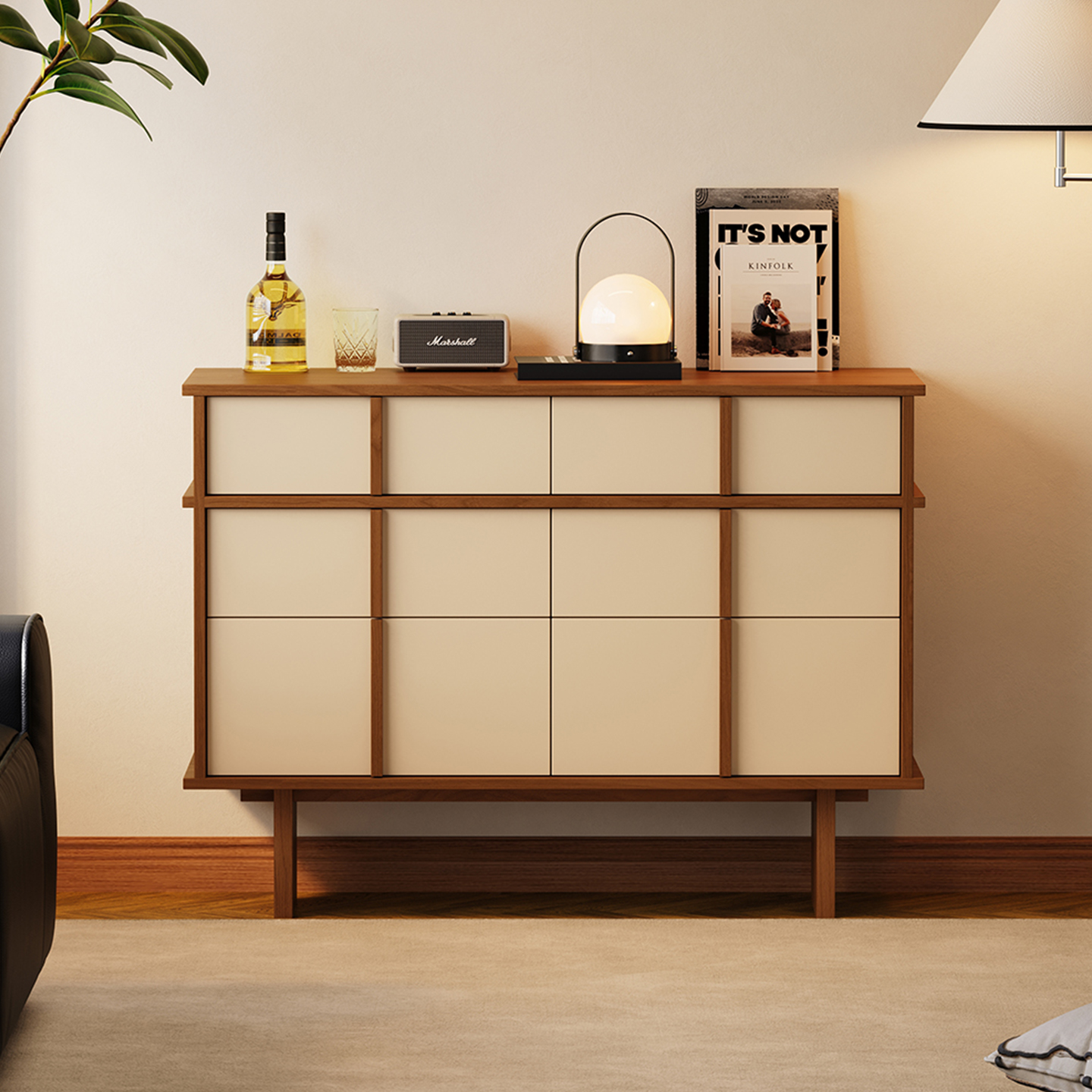 斗柜餐边柜一体靠墙客厅家用