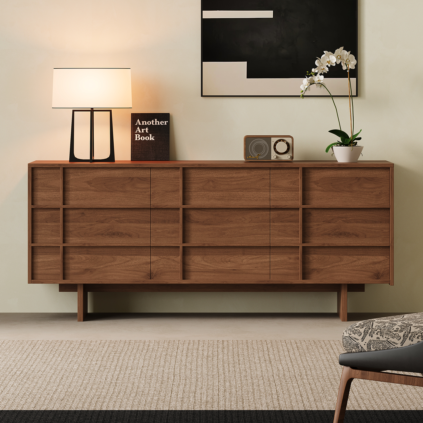 中古风斗柜抽屉柜客厅床尾置物柜