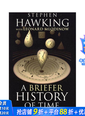 【现货】A Briefer History of Time 时间简史 英文原版小说