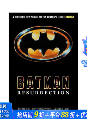 【预售】蝙蝠侠：复活 Batman: Resurrection 原版英文文学小说 正版进口书