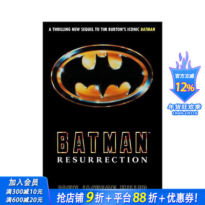 【预售】蝙蝠侠：复活 Batman: Resurrection 原版英文文学小说 正版进口书