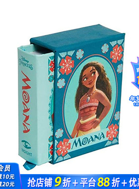 【现货】迪士尼：莫阿娜 【Tiny Book】Disney: Moana 英文原版进口外版图书