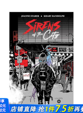 【预售】塞壬之城 Sirens of the City 原版英文漫画书 正版进口书