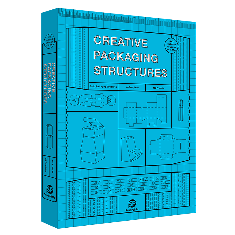 【现货】包装创意结构（含光盘）Creative Packaging Structures包装设计 英文原版图书书籍 Sendpoints