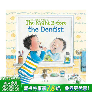 【预售】看牙医的前夜 The Night Before the Dentist 英文儿童插画故事绘本 进口童书