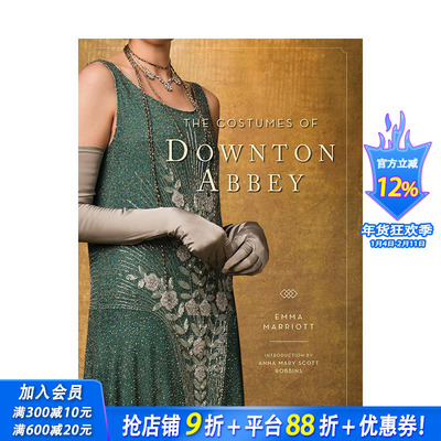 【预售】唐顿庄园的服装 The Costumes of Downton Abbey 原版英文时尚综合 正版进口书籍画册 善优图书