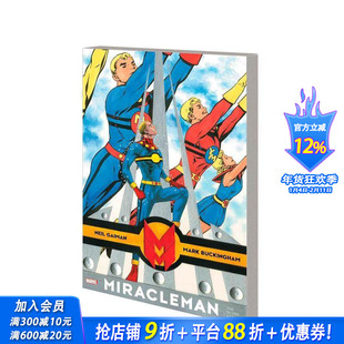 【现货】【2023艾斯纳奖*佳限期】神迹盖曼和白金汉的奇迹人:白银时代 MIRaCLEMaN BY GaIMaN & BUCKINGHaM 英文漫画 正版进口书