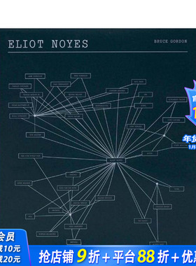 【预售】艾略特·诺伊斯：美国现代主义设计与建筑先驱 Eliot Noyes 原版英文设计 正版进口书