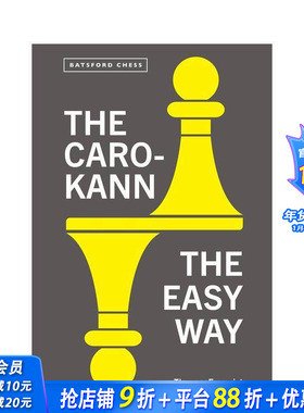 【预售】简单的卡罗-卡恩防御方法 Caro-Kann the Easy Way 英文生活综合 正版进口书