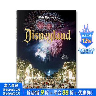 【现货】【TASCHEN】沃特·迪斯尼的迪斯尼乐园 Walt Disney’s Disneyland 原版英文摄影人文景观 正版进口书