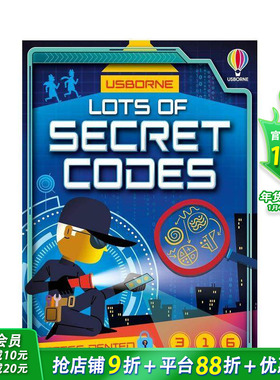 【现货】密码大集合 Lots of Secret Codes 英文儿童插画科普绘本 进口童书