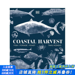 饲料 Harvest 预售 鱼类 英文餐饮生活美食 进口书 原版 盛宴 海岸丰收： Forage Fish Coastal 正版 Feast