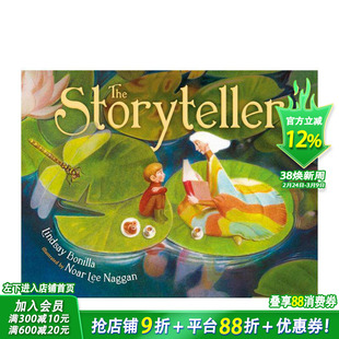 【预售】讲故事的人 The Storyteller 英文儿童插画故事科普绘本 进口童书