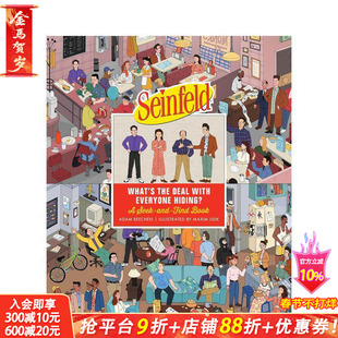 【预售】宋飞正传：寻找剧中的角色 Seinfeld: What's the Deal with Everyone Hiding? NBC剧集 周边图书 原版英文正版进口书