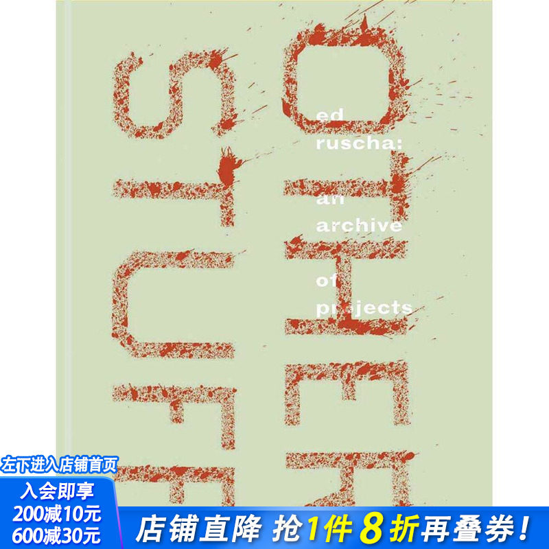 【预售】埃德·拉斯查：项目档案画册 Ed Ruscha: An Archive of Projects 原版英文艺术画册画集 正版进口书