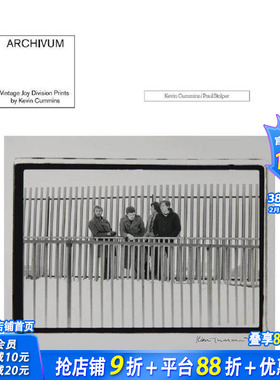 【预售】档案馆:Kevin Cummins镜头下的Joy Division乐队 Archivum 原版英文摄影作品集肖像 正版进口书